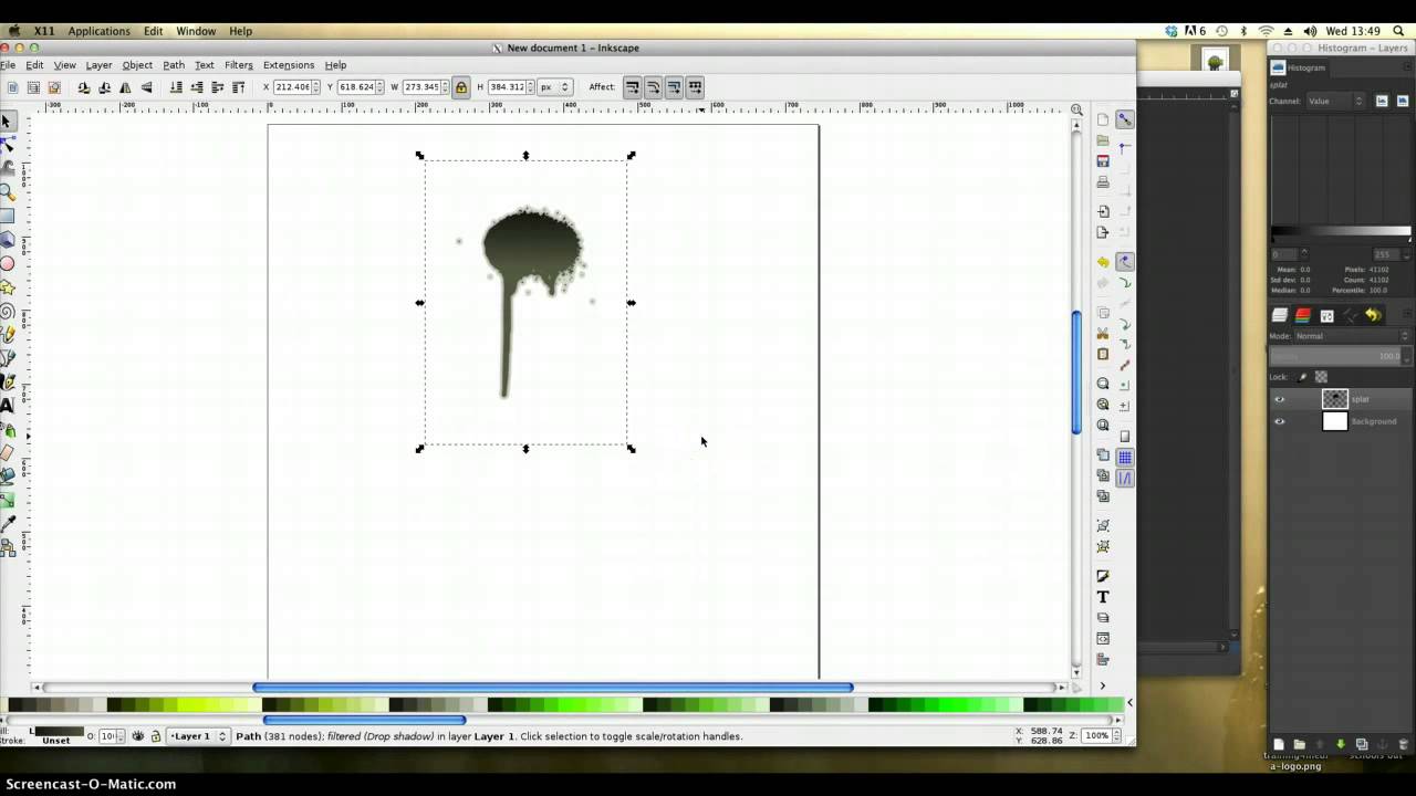 inkscape vs gimp for scientific publications