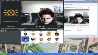 SplitCam Webcam Effect Video Edward Twinlights mask screenshot 1