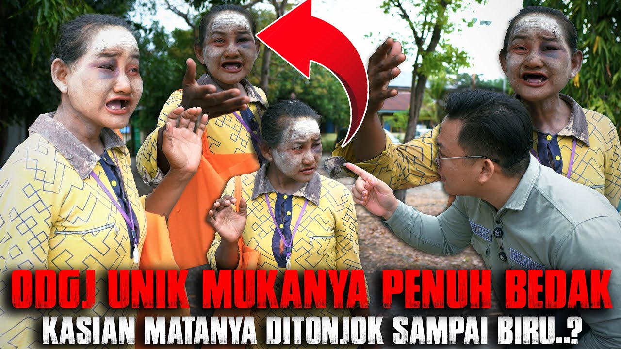 ODGJ INI HALUSINASI JADI PENJABAT - MUKANYA DIT0NJ*K SAMPAI BIRU !!?