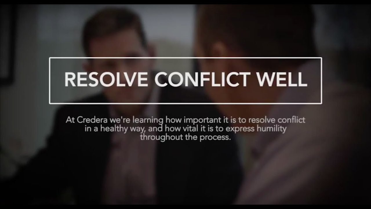 Elevate Culture: Resolve Conflict Well