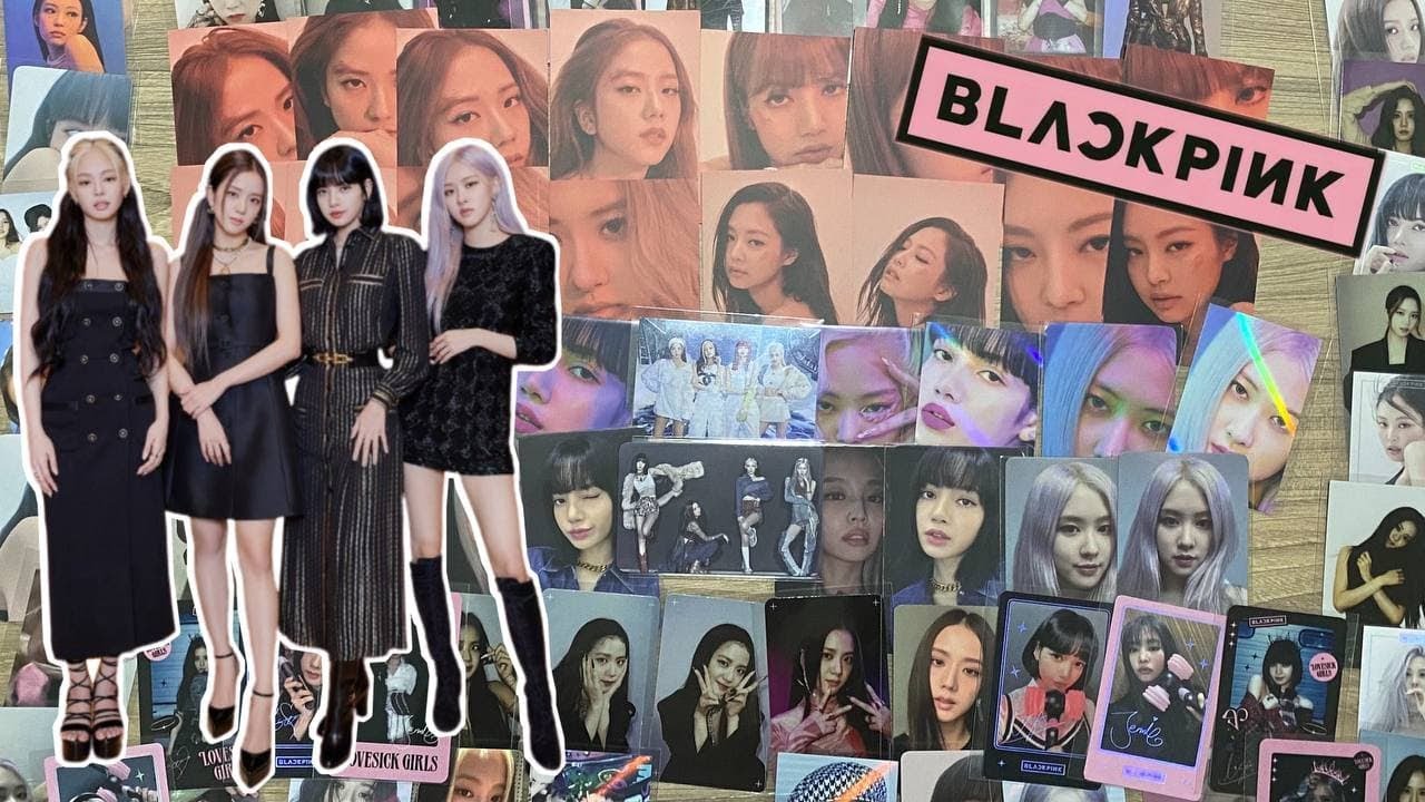 Organizing BLACKPINK Photocards Collection in a Binder!