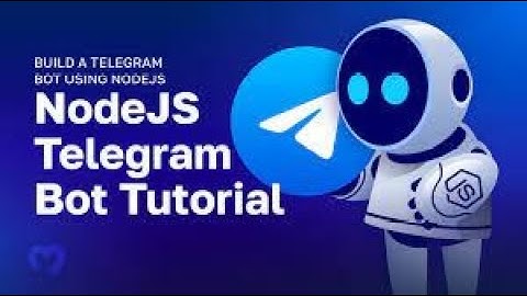 Conectar nodejs con bot de telegram con telegraf 2023