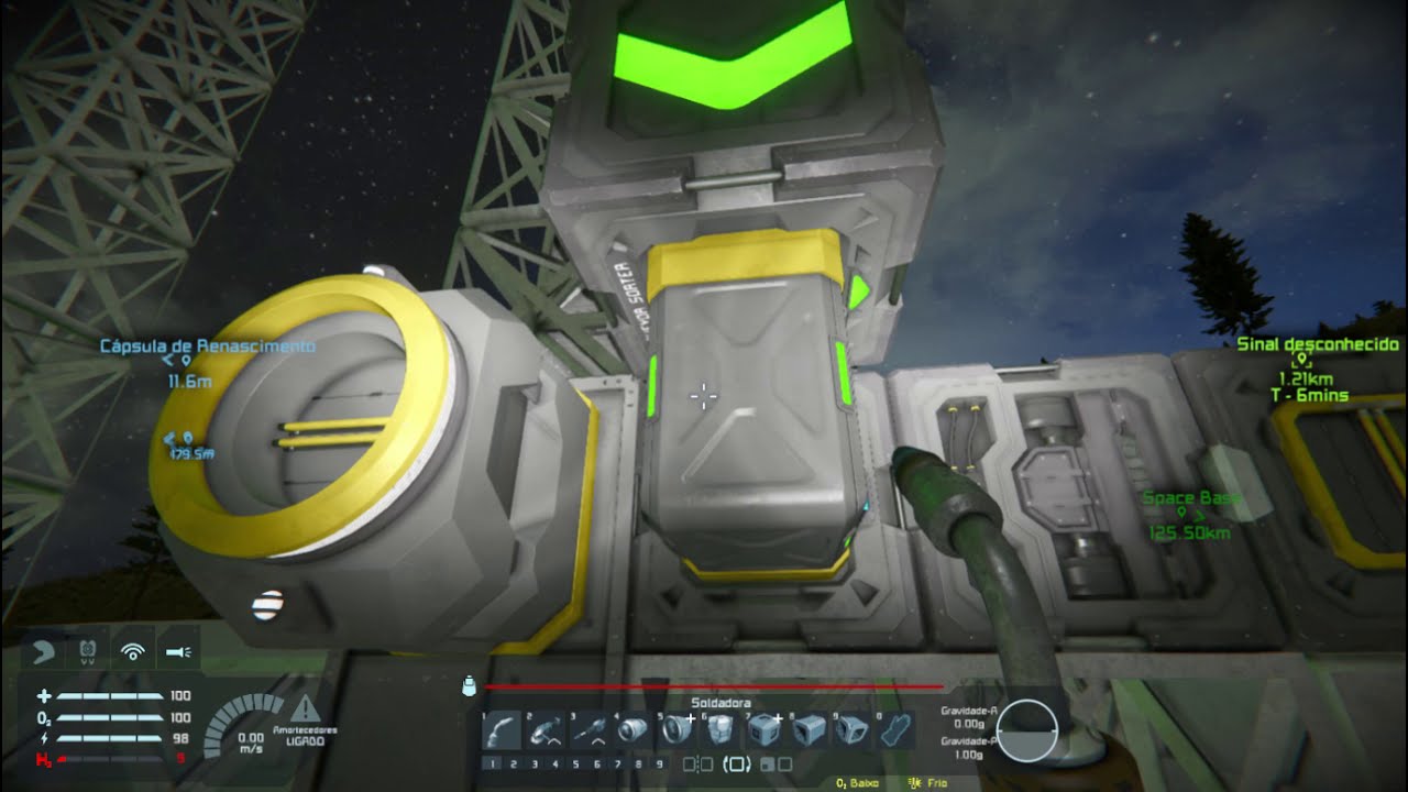 Como jogar Space Engineers mudança na nave, expansão da base - Tutorial ...