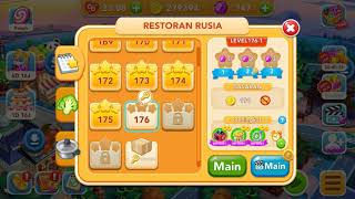 #GAME | COOKING FRENZY | RESTORAN RUSIA | LEVEL 176-1 WITH EXTRA BONUS screenshot 4