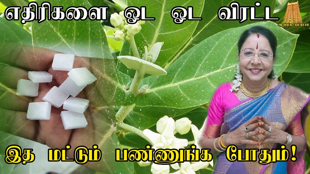 எதிரிகளை ஓட ஓட விரட்ட, எதிரி தொல்லை நீங்க இதை செய்தால் போதும்  Ethirikal Thollai Neenga saravanadevi