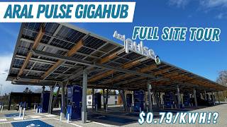 Aral Pulse Gigahub Full Tour 400Kw Charging, Self-Service Rewe Store, Pricing, More