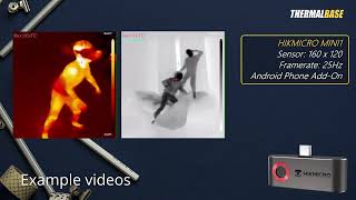 HIKMICRO MINI1 Thermal Camera - Example Videos screenshot 5