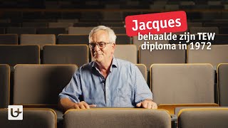 Jacques Vandist behaalde zijn diploma TEW in
