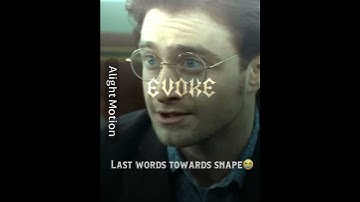HARRY’S FIRST AND LAST WORDS ABOUT SNAPE😭|| #edit #harrypotter