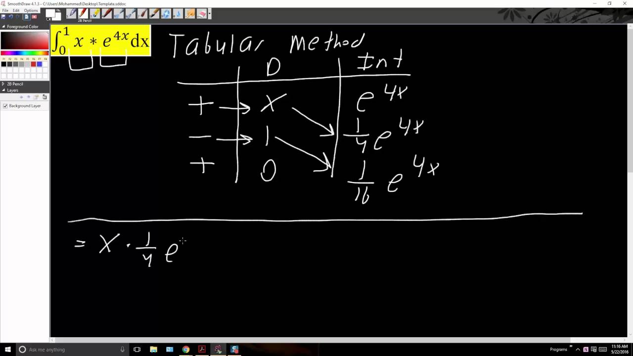 tabular method integration calculator tabular method integration calculator
