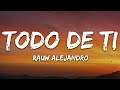 Rauw alejandro  todo de ti letralyrics