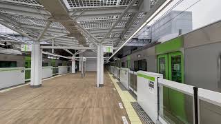 山手線　高輪ゲートウェイ駅　JR Yamanote Line Takanawa Gateway Station　(2021.4)