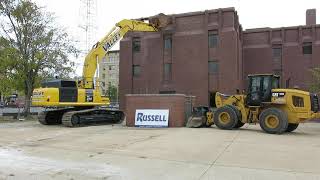 Bituminous Insurance Demolition Begins