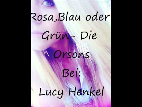 Die Orsons-rosa blau oder grün (mix)