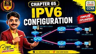 Cisco IPv6 Configuration Tutorial for Beginners | Complete Lab Setup | CCNA 200-301 Cisco IPv6 Configuration Tutorial for Beginners | Complete Lab Setup | CCNA 200-301