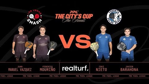 Finales Pro Padel League 🇺🇸| Juan Manuel Vazquez - Federico Mouriño vs Coki Nieto - Javier Barahona