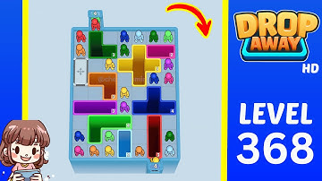 Drop Away Level 368 Solution Walkthrough