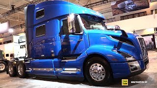 2019 Volvo VNL 64T 860 Globetrotter XL Seeper Truck - Exterior Interior Walkaround - 2018 Truckword