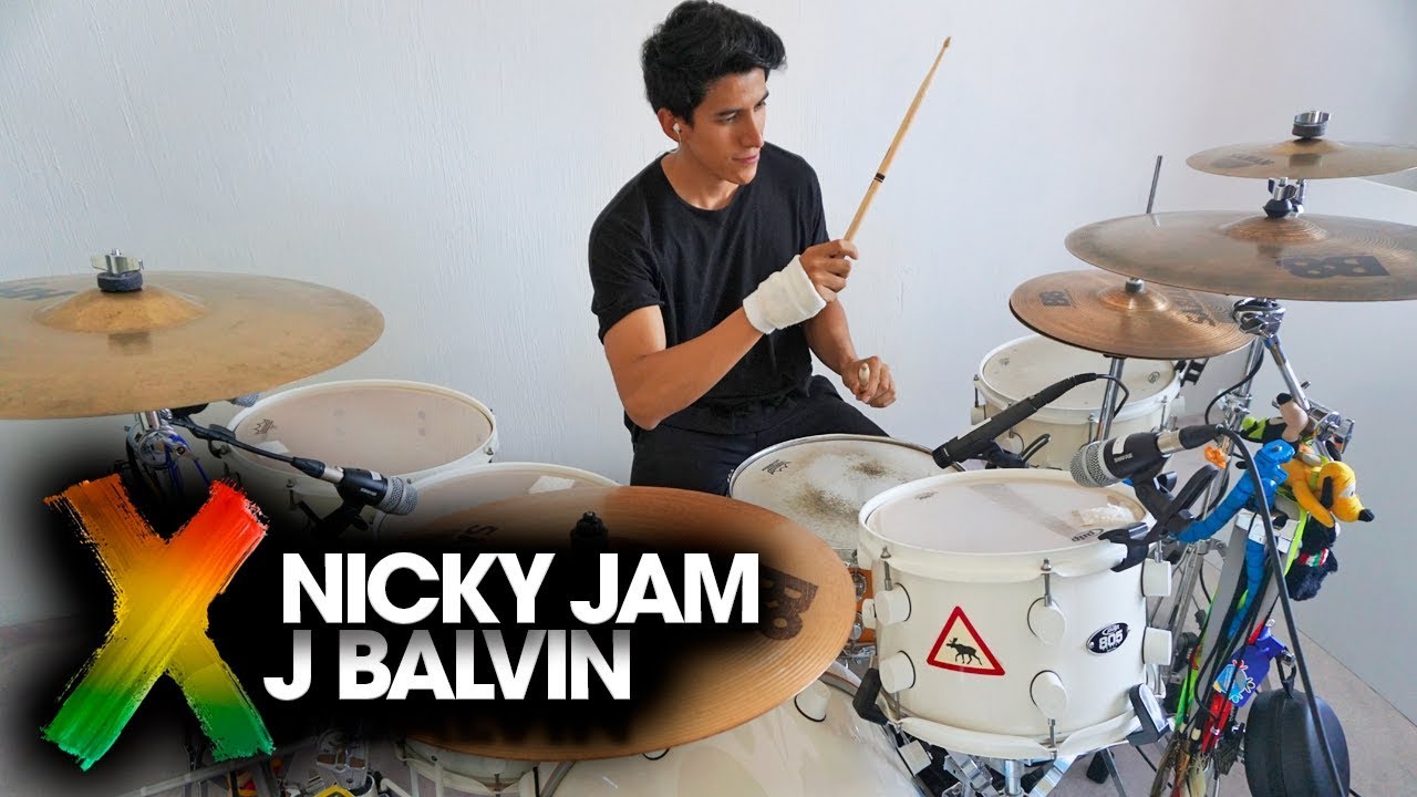 X (EQUIS) - Nicky Jam, J Balvin | Drum Remix *Batería* Cover