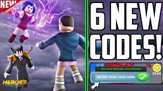 Code Heroes Online World Mới Nhất 2023 - Nhập Codes Game Roblox