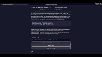 09 Get Route Parameter Input from the Client - FreeCodeCamp Solution - Basic Node & Express - FCC