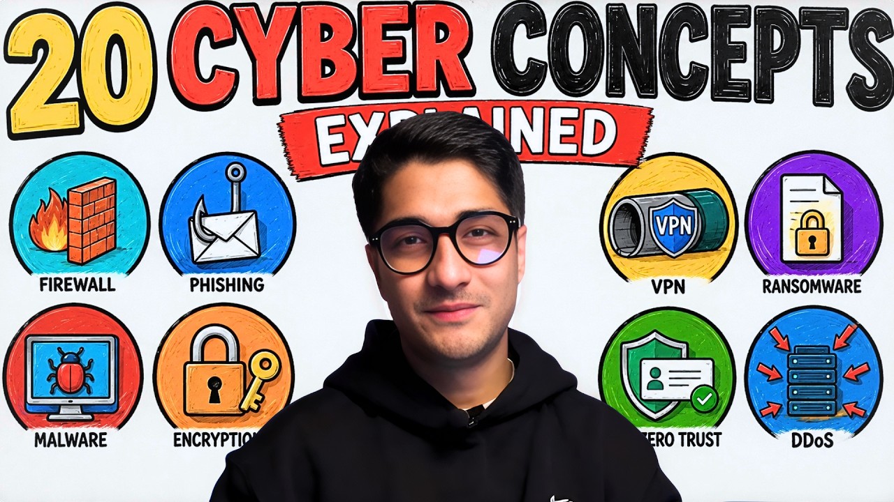 Every Cyber Security Concept Explained | Cyber Basics 1… — Transcript