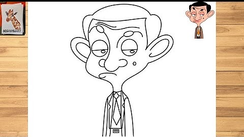 How to Draw Mr.Bean | Drawing Lesson