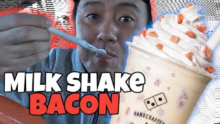 NA FOLGA 473 | Experimentei o MILK SHAKE DE BACON do Dominos