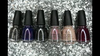CHINA GLAZE HAPPILY NEVER AFTER SWATCHES | Banicured