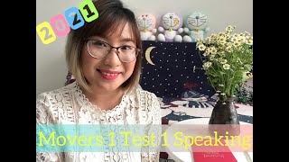 Movers 1 Test 1 Speaking 2018 (updated) // Home English Learning