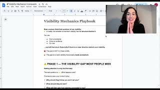Visibility Mechanics Masterclass 2026