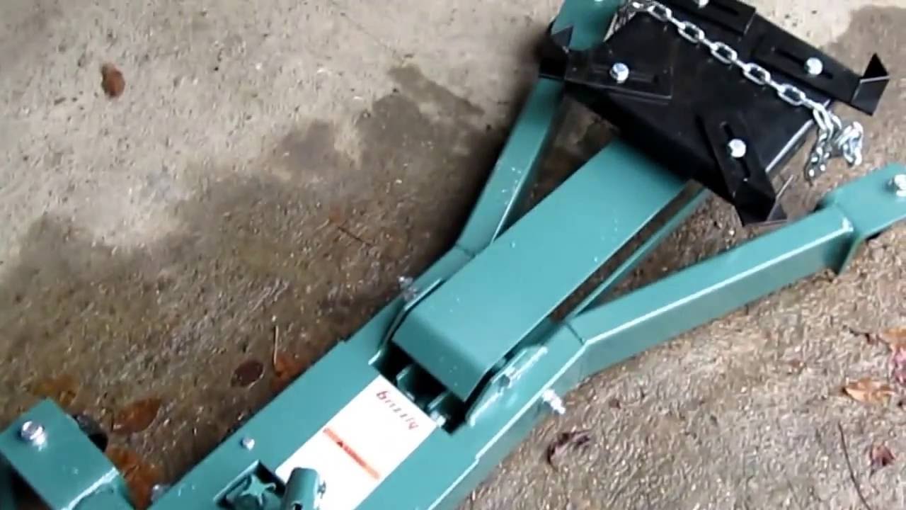 Grizzly H8089 1250 Pound Low Profile Transmission Jack YouTube