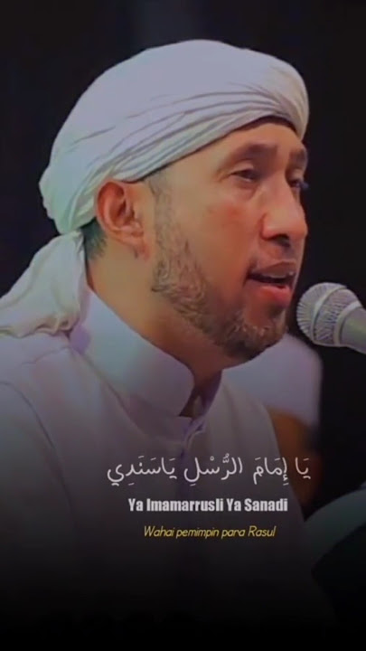 Syair ya imamarusli ya sanadi. #syehermania #azzahir #shortsvideo