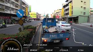 20210326 轉角OK便利超商那位阿伯,你是踩到香蕉皮喔,還是因為發現車禍製造機已經朝著你來,自己先跌一下才不會發生更嚴重的事啊XDDDDD