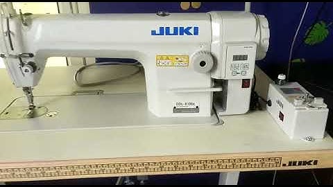 Juki DDL8100e Demo Direct Drive Jin Motor Sewing Machine