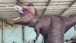 5m 16ft Giant Inflatable Dinosaur Model For Halloween Exhibition Resimi