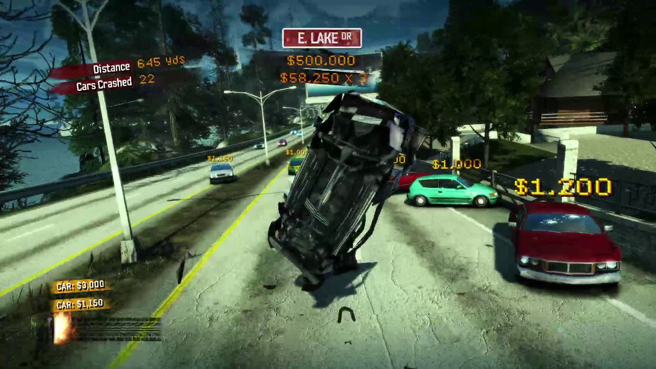 how to activate showtime in burnout paradise