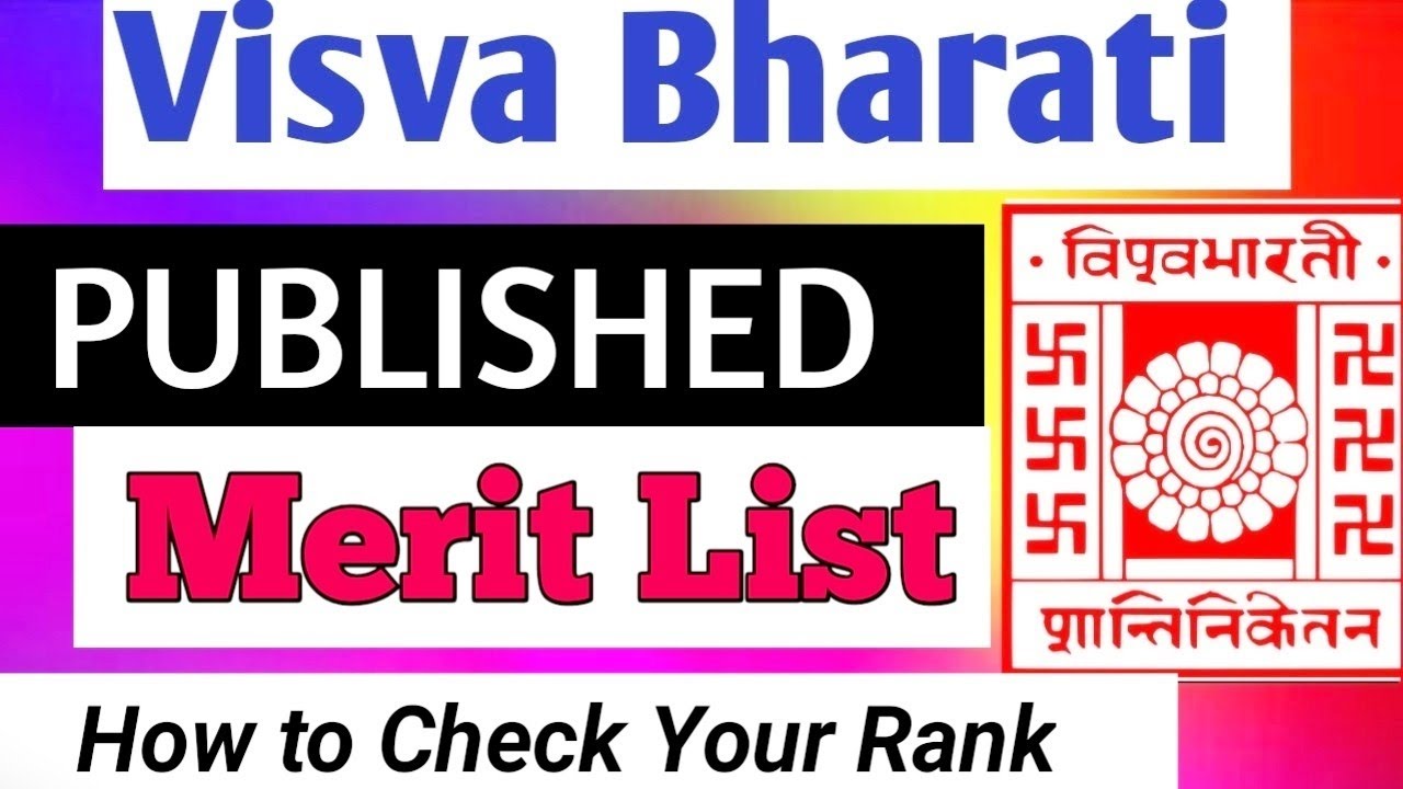Visva Bharati UG Merit List 2021 | Visva Bharati University Admission | Visva Bharati UG Admission