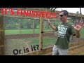 FINISHING the BIGGEST Enclosure YET! DIY Outdoor Enclosure 3