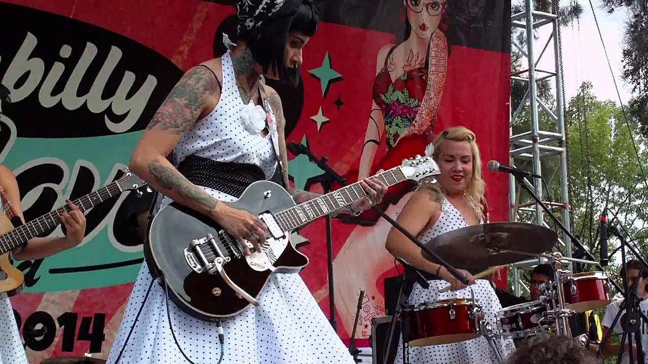 Las Leopardas - Hot Rod (Rockalavera Rockabilly México 2014)