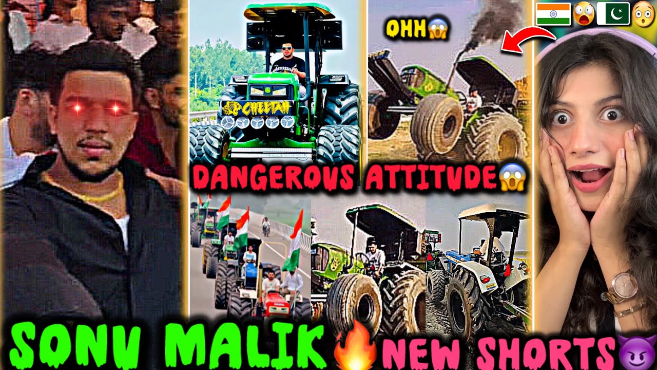 Reaction On Sonu Malik😱dangerous attitude🔥videos😈