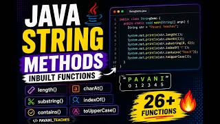 Java Strings Part 2 | All Important String Methods with Examples