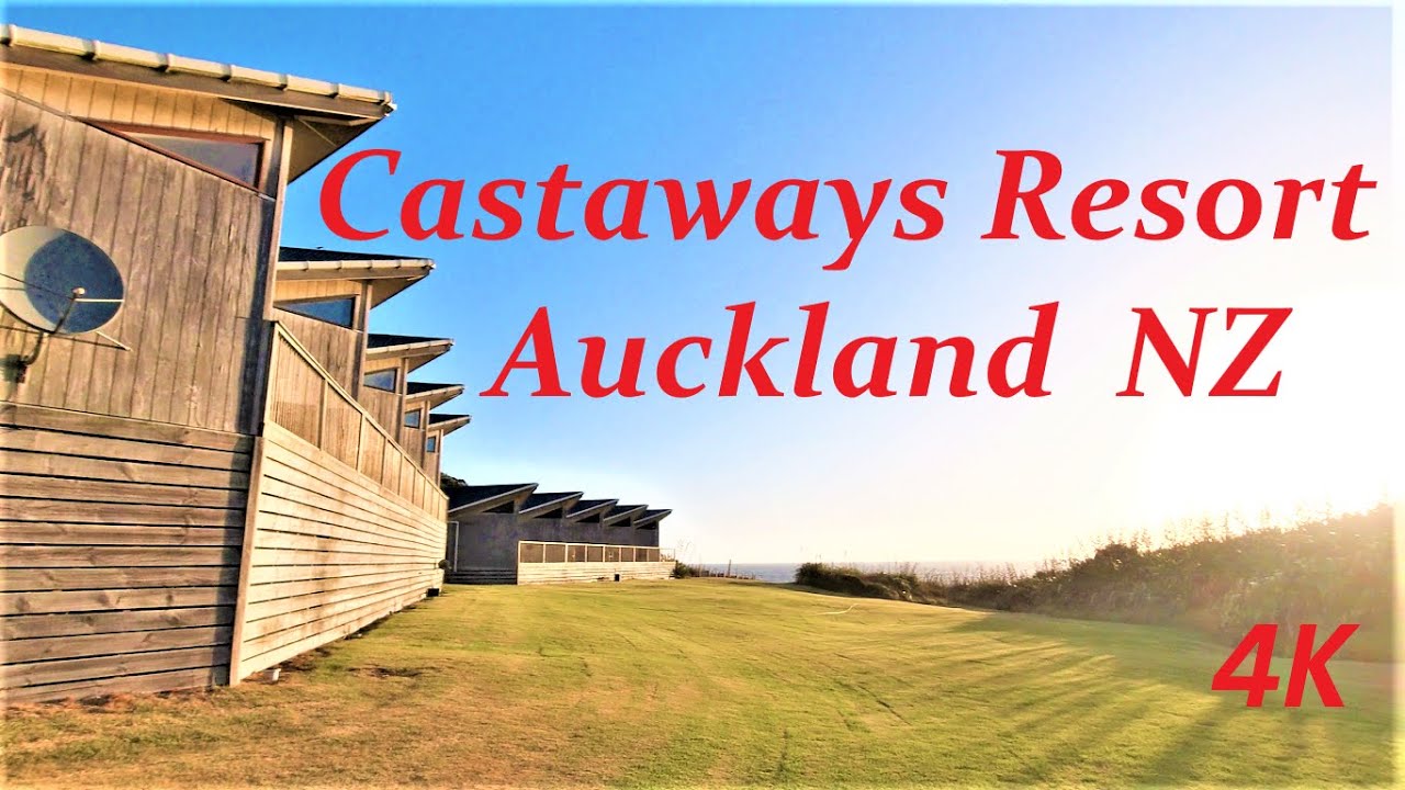 Castaways Resort Karioitahi beach, Auckland  New Zealand 4K