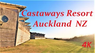 Castaways Resort Karioitahi beach, Auckland  New Zealand 4K