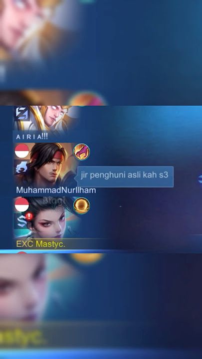 Ketika gw pake hanabi auto dikatain!!!