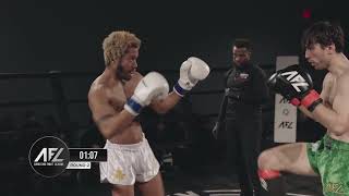Steven Carson Vs Ayruz Zohidov | AFL Promotions | Muay Thai | Fight Night| NYC
