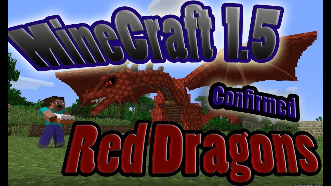 MineCraft Snapshot 12w50a Red Dragons Coming In MineCrafts Future ...