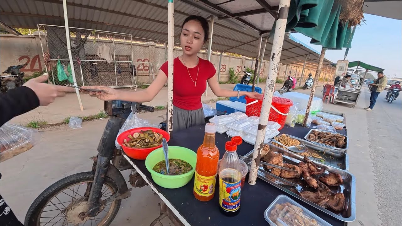 Breakfast At Factory In Cambodia Will Shock You