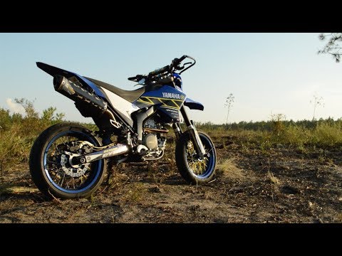 Two Brothers Carbon M7 Race Pipe Sound Yamaha Wr250x Wr250r Youtube