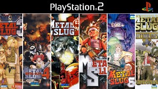 Metal Slug Games for PS2